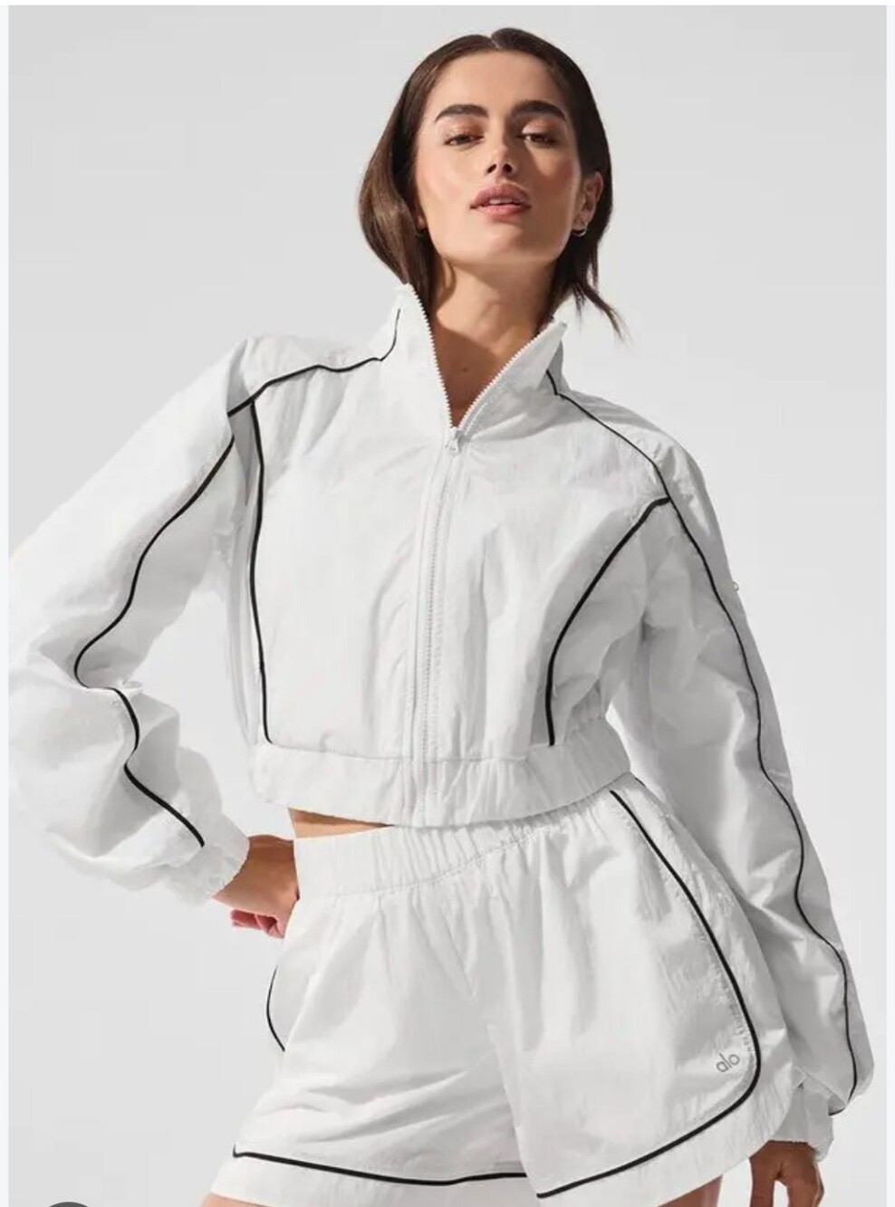 ALO Yoga motivate Bomber Track Jacket